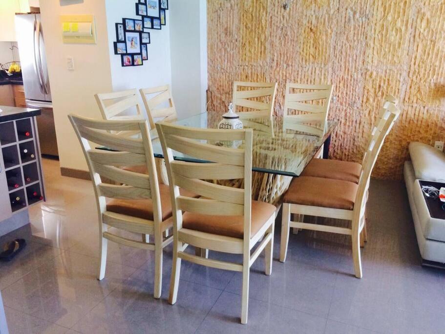 Amazing Beachfront Apartment Cancún Exterior foto
